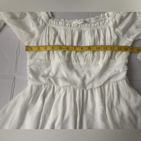 NWT Altar'd State Women’s Babydoll Boho Mini Dress M - Picture 7 of 8